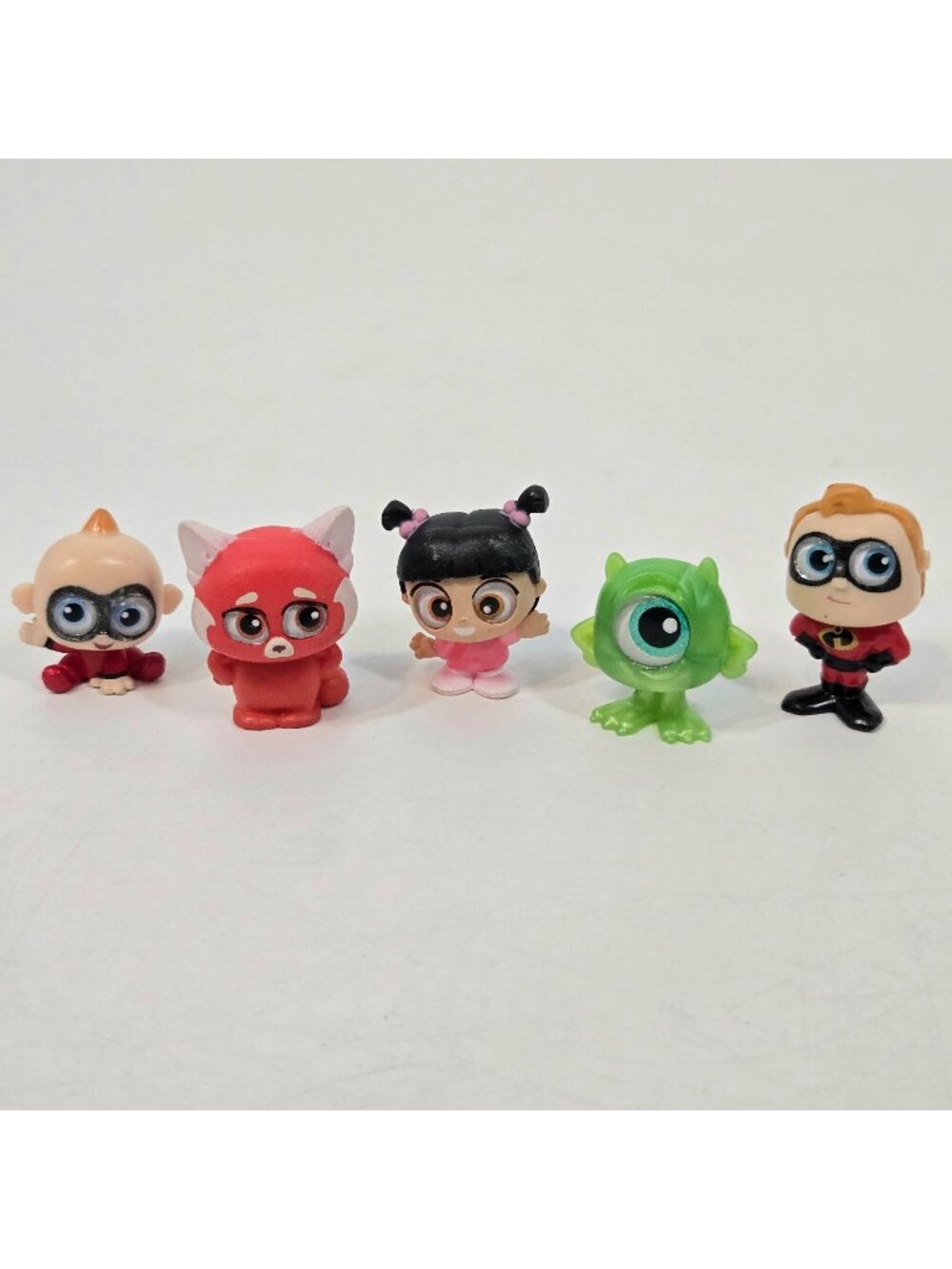 Disney Doorables Mini Figures Lot Pixar Incredibles Monster's Inc Turning Red